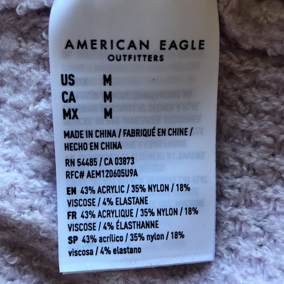 🔥NWT🔥 American Eagle Outfitters Women’s Oversized V-Neck Sweater - Picture 6 of 8